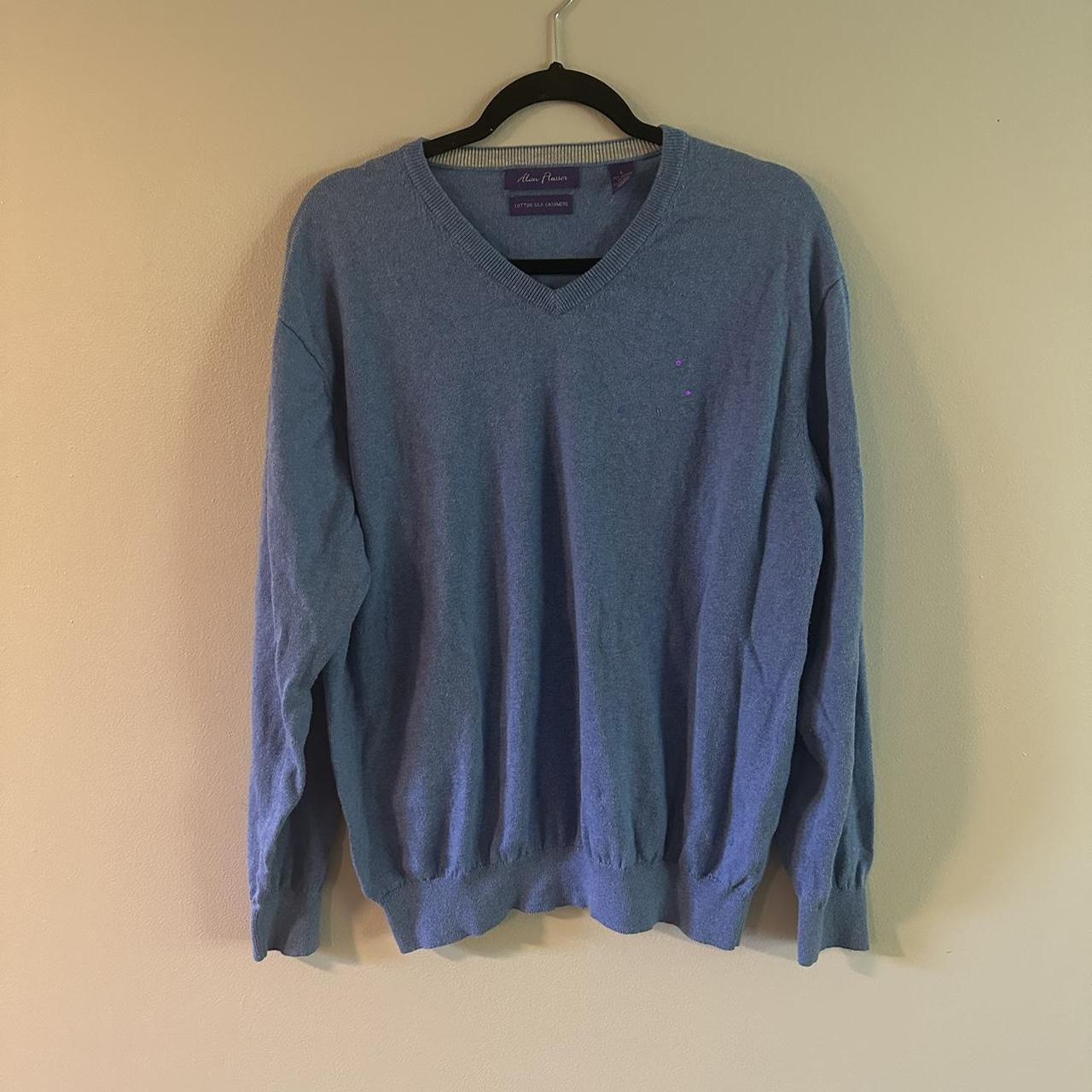 Alan FLUSSER Cotton Cashmere Long Sleeve Sweater. Depop