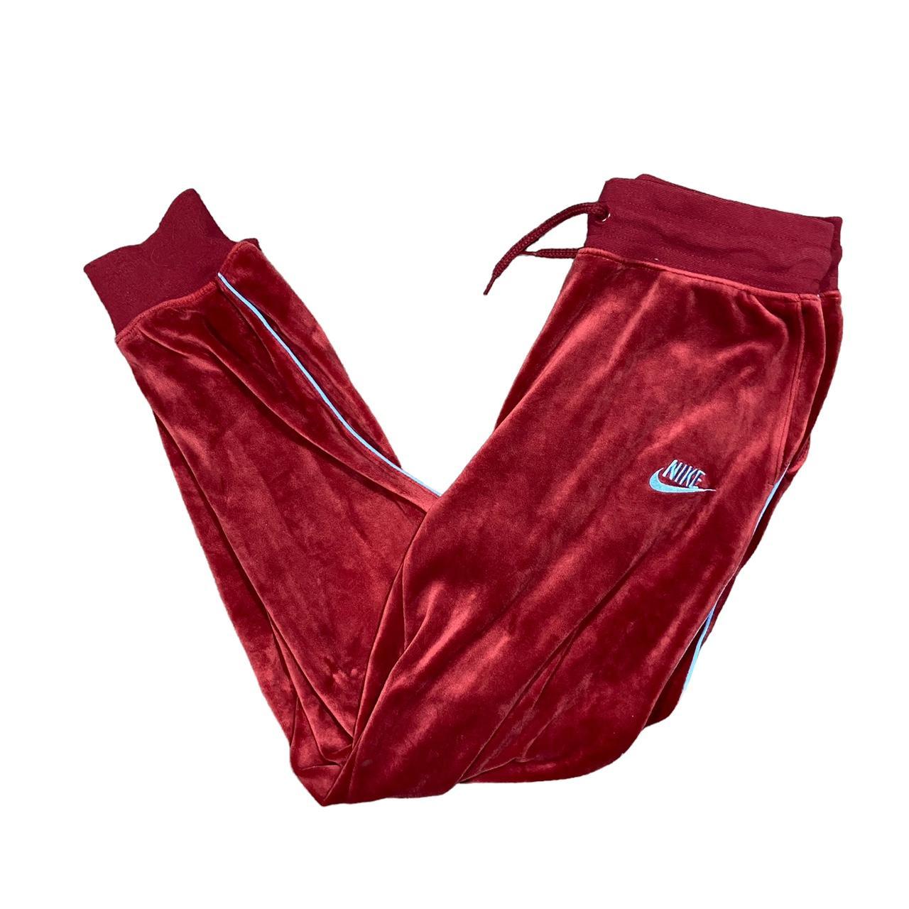 velvet nike pants
