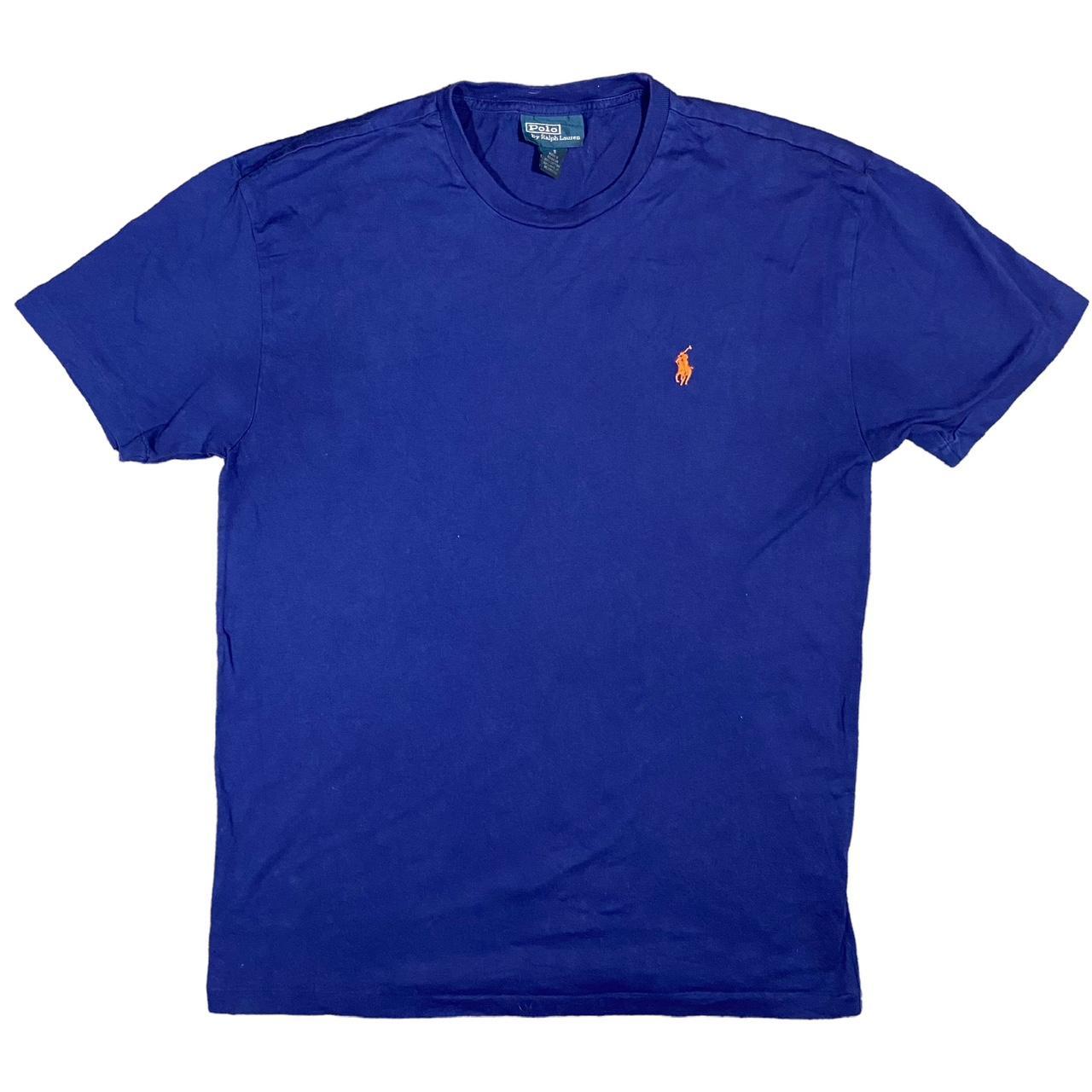 Polo Ralph Lauren Navy Blue T-shirt Size Small Polo... - Depop