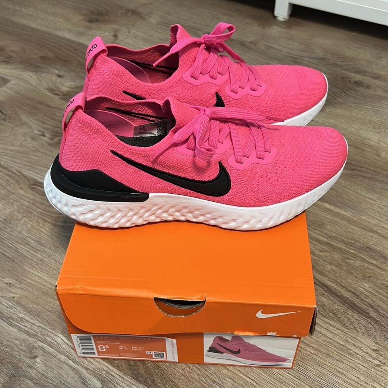 nike epic react flyknit 2 pink blast