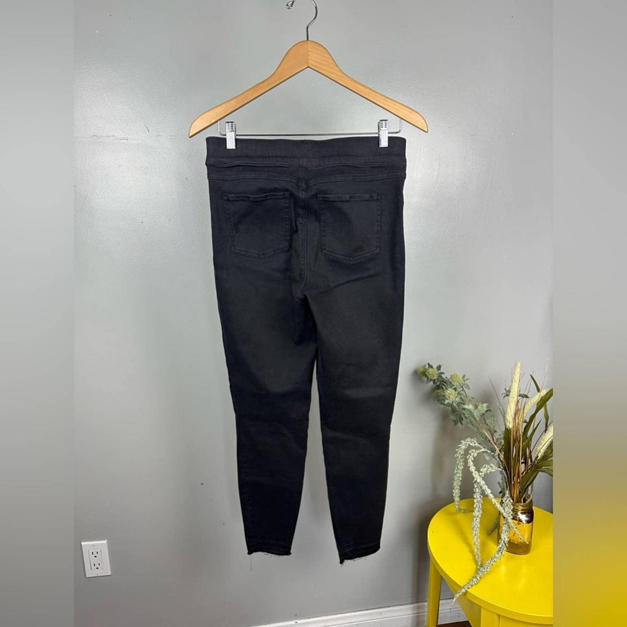 Spanx Distressed Ankle Skinny Pull On Jeans Medium - Depop