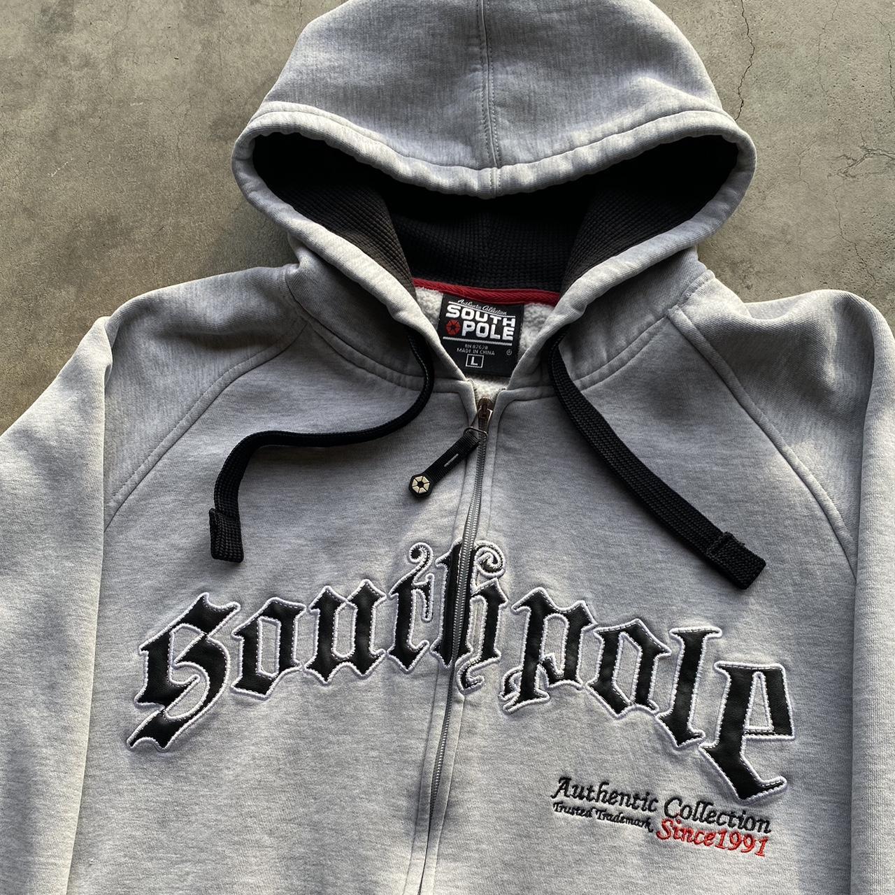 Y2K SouthPole Hoodie Size Large Featuring... - Depop