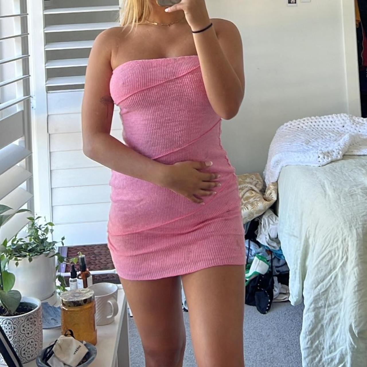 Oscar Mini Dress Pink