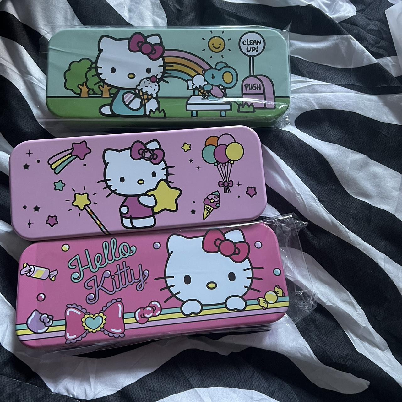 Adorable Hello Kitty Pencil Case by Sanrio. Case - Depop