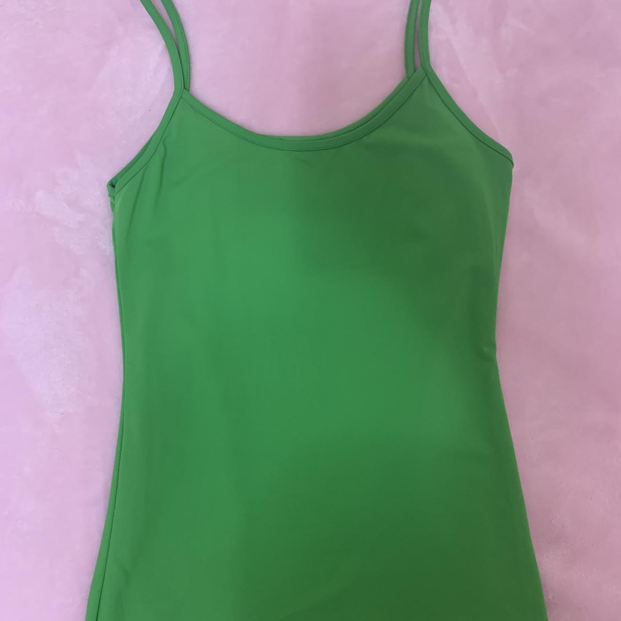Zara Women's Green Vest Depop