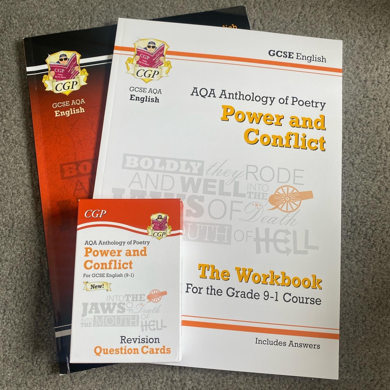 Gcse Aqa English Revision Guide Bundle - Poetry - Depop