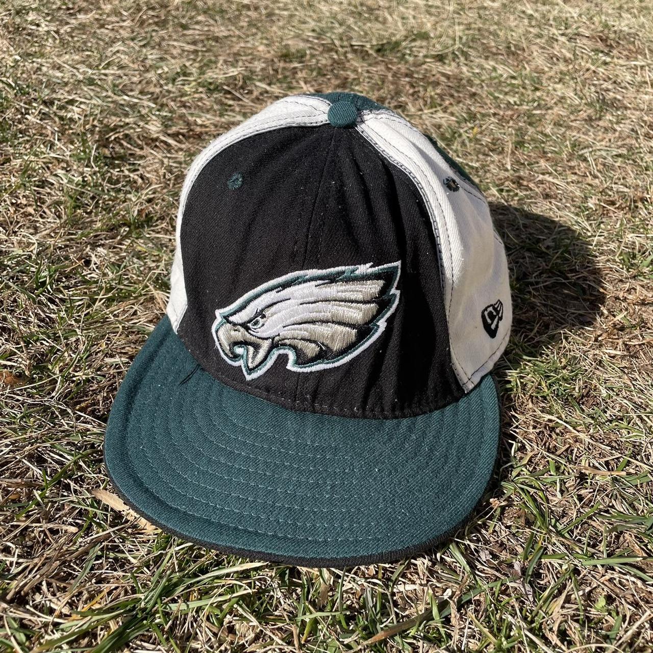 Vintage Philadelphia Eagles Fitted Hat Cap 6 3/4 - Depop