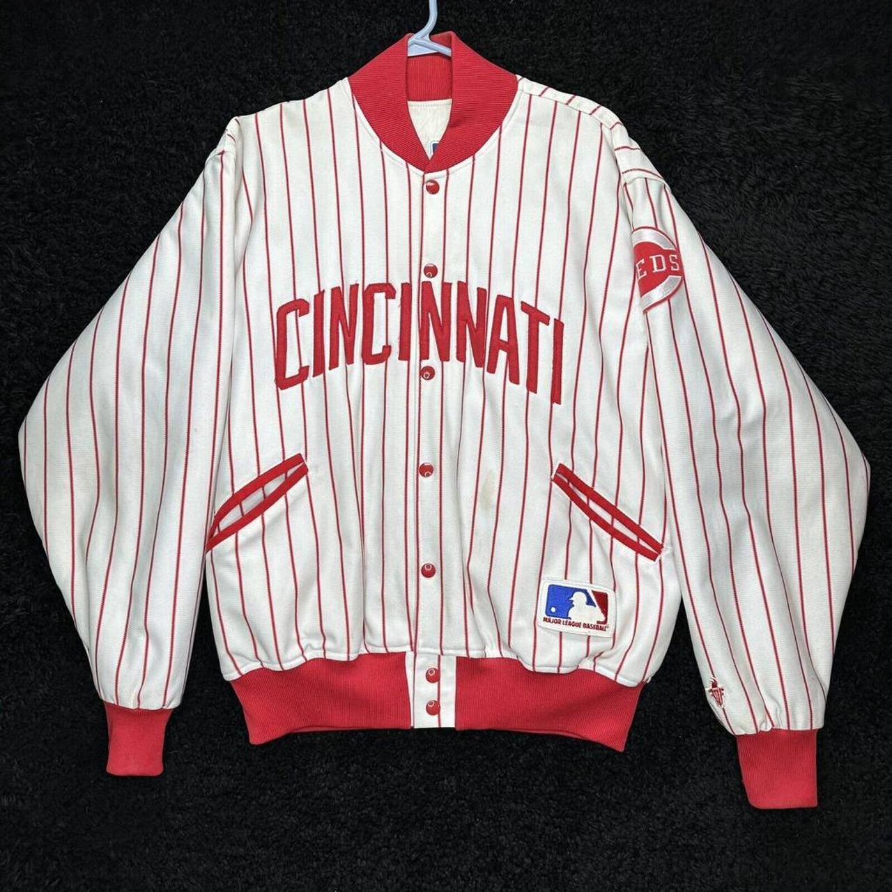 Vintage Cincinnati Reds Starter Baseball Jersey, Size XL