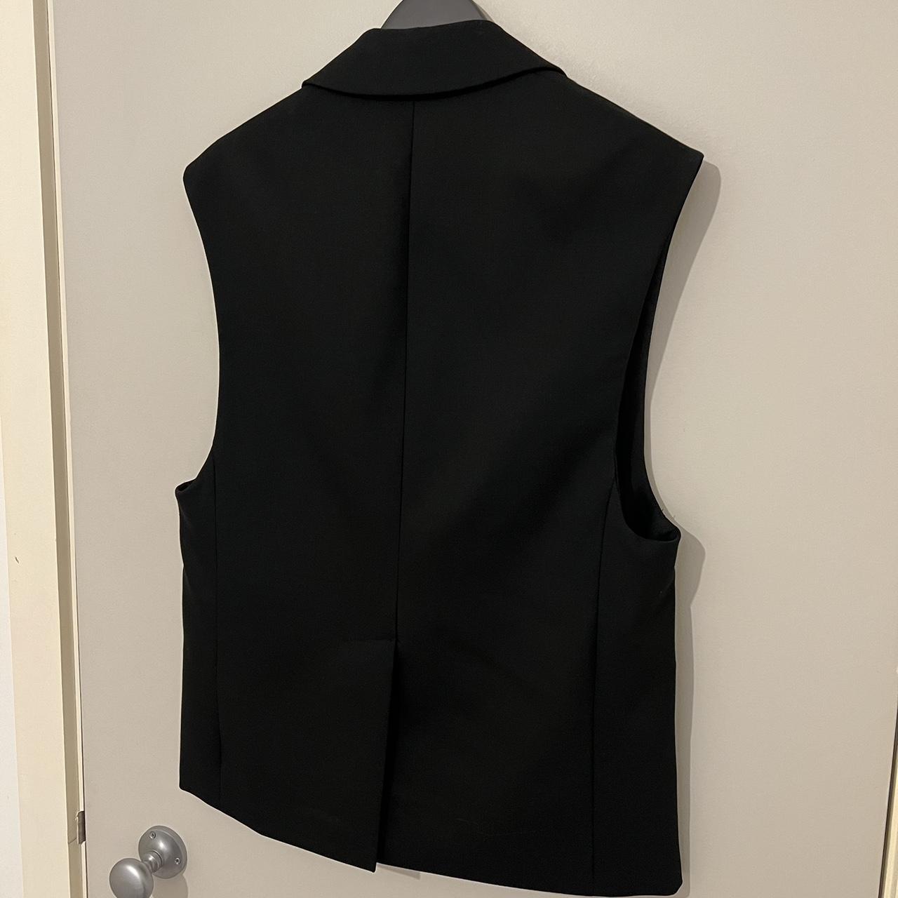 Zara man wool blazer waistcoat size Never Depop