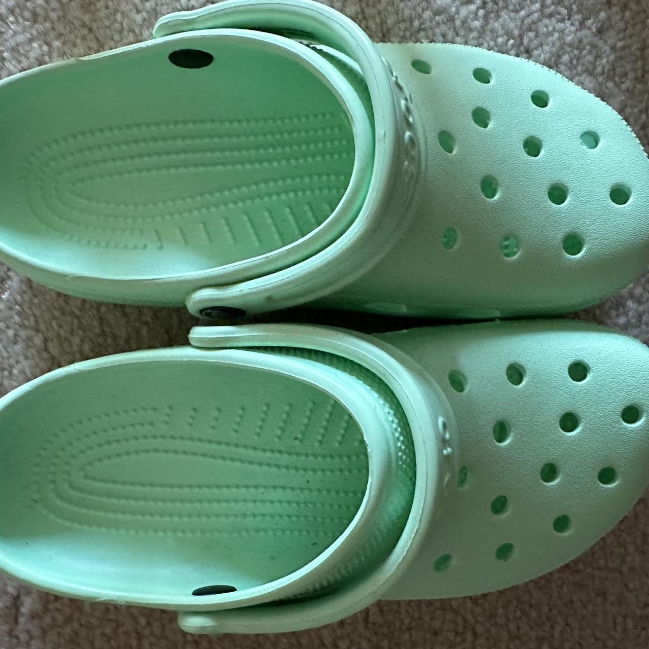 Sea miss green crocs! Women’s 9 Men’s 7 Never worn - Depop