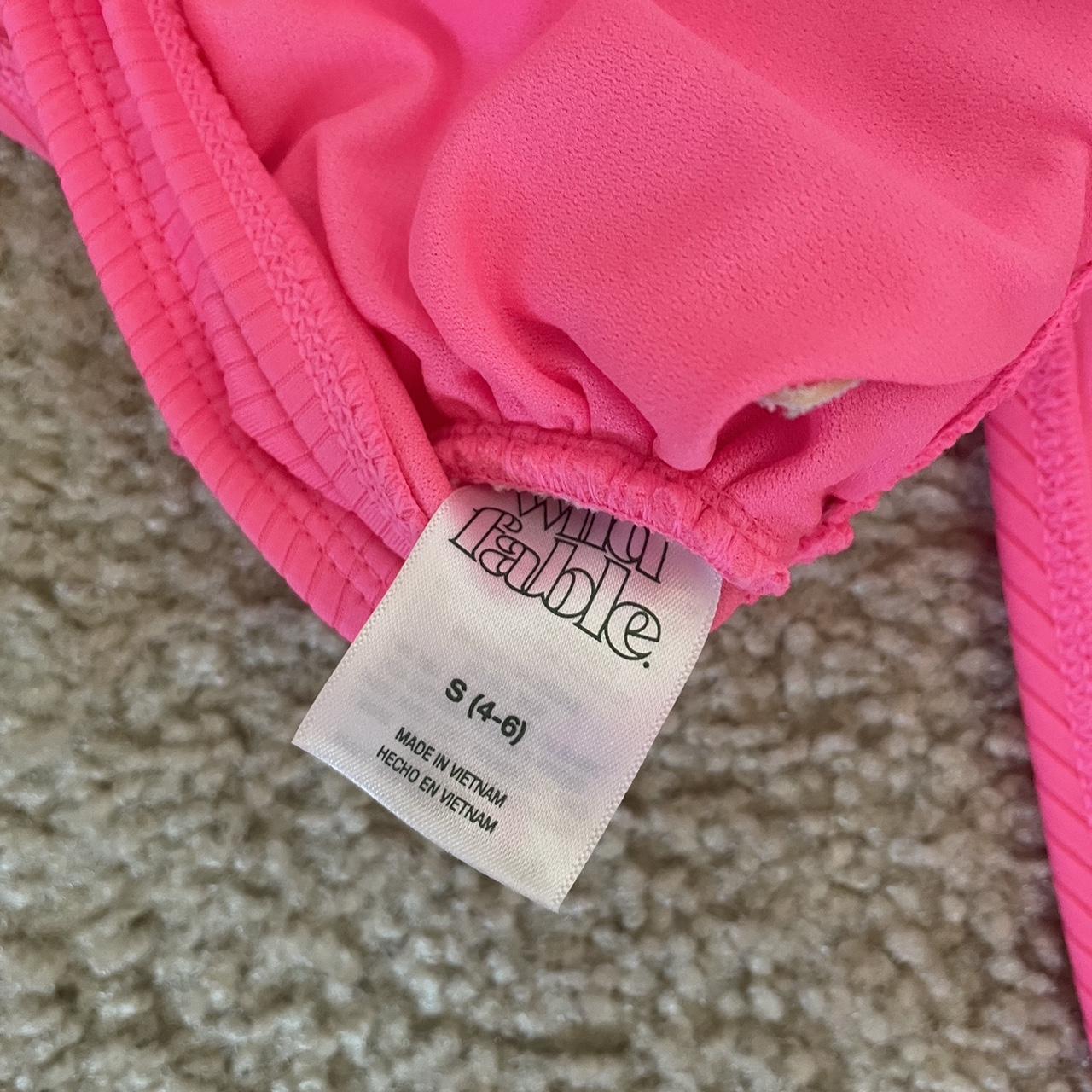 target wild fable hot pink bikini set bottoms size... - Depop