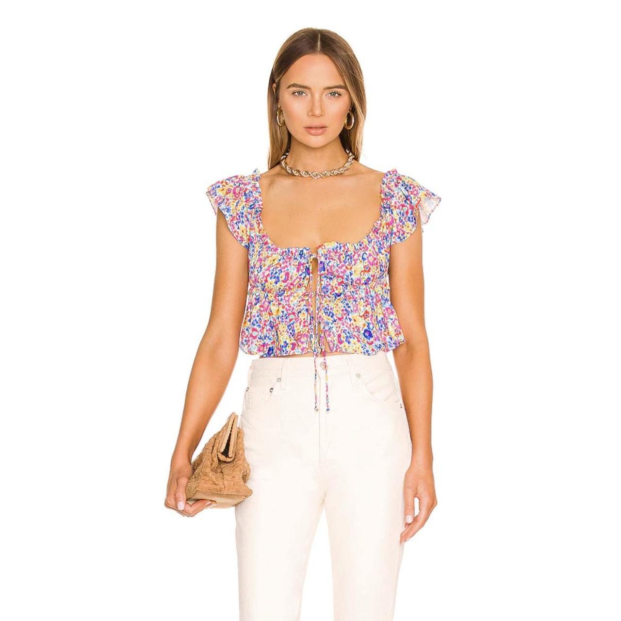 For Love & Lemons Women's Multi Blouse