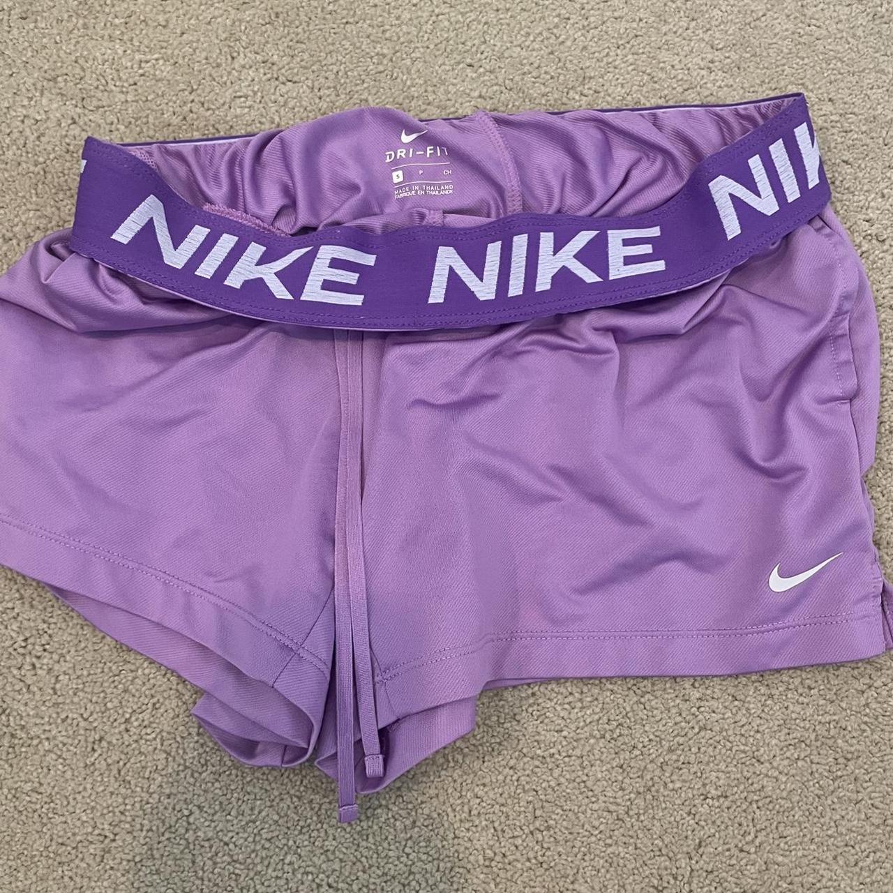 Nike Women's Purple Shorts | Depop