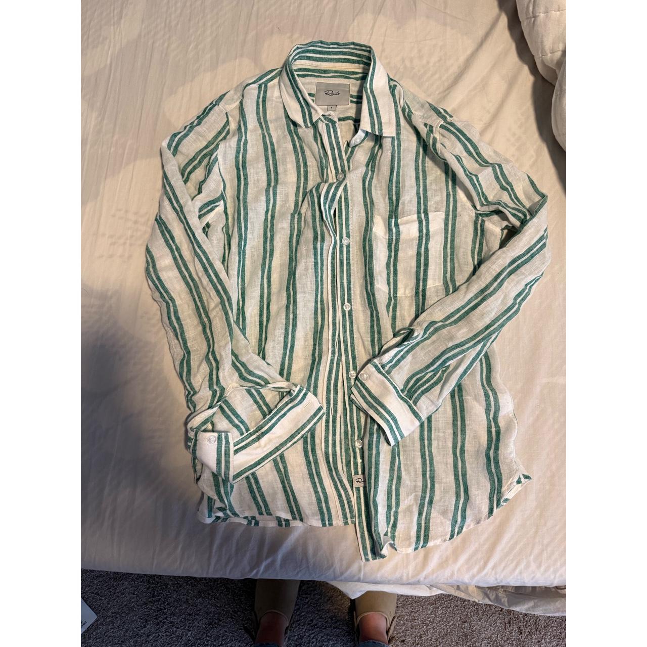 Rails Women's Shirt - Green/Multi - S – Rails lin… - image 2