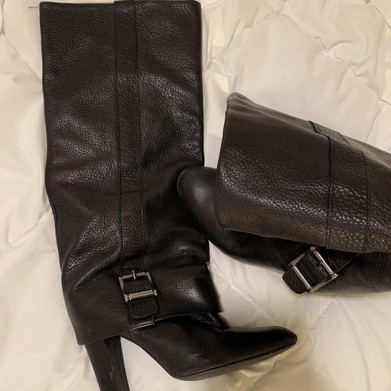 Zara Women's Black Boots | Depop