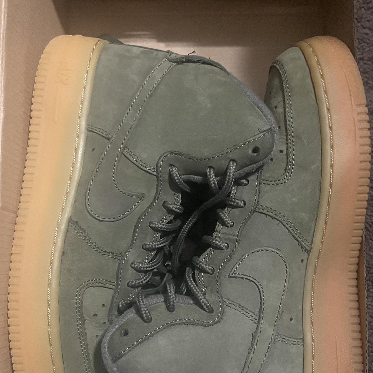 Buy Air Force 1 High WB GS 'Medium Olive' - 922066 202