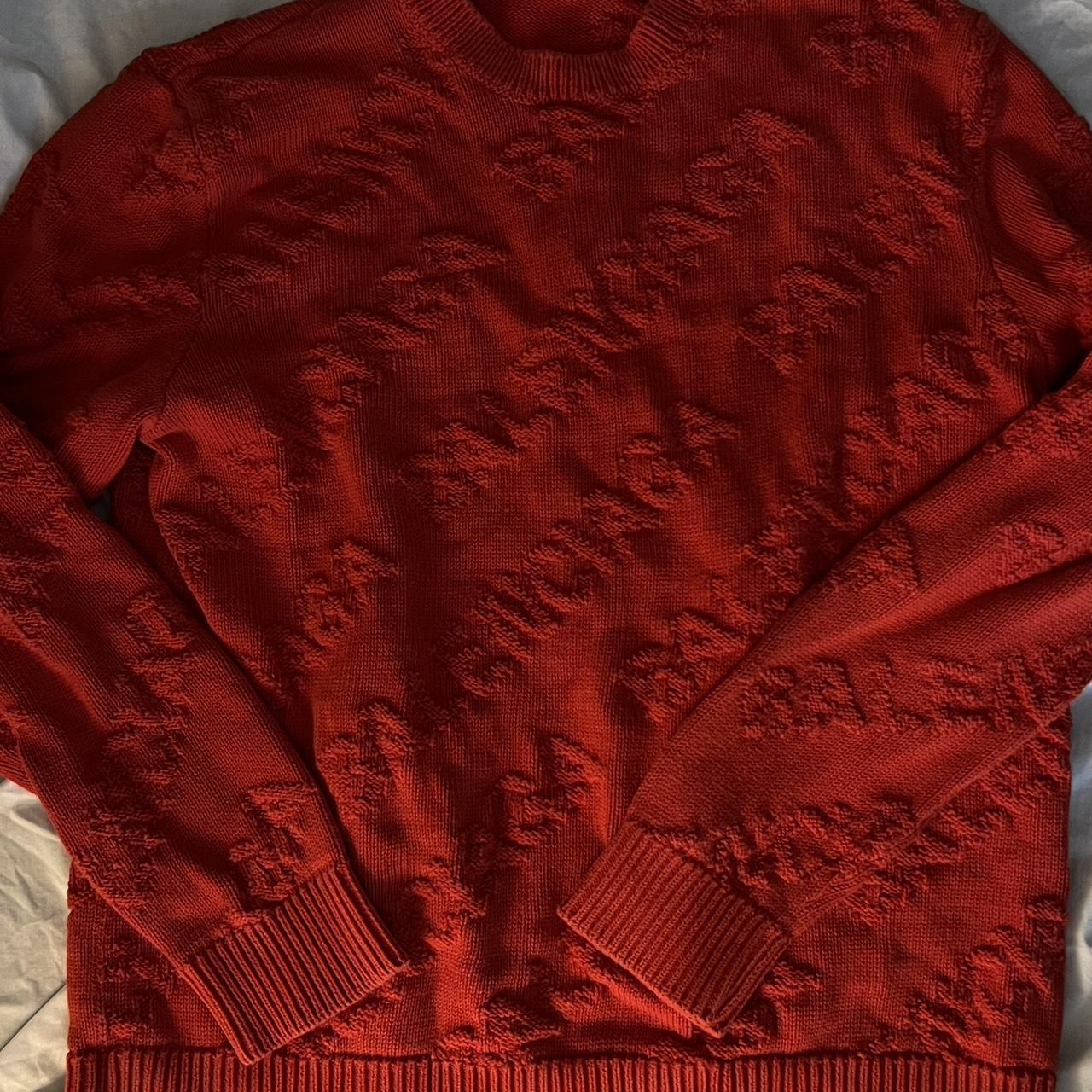 Balenciaga on sale sweater oversized