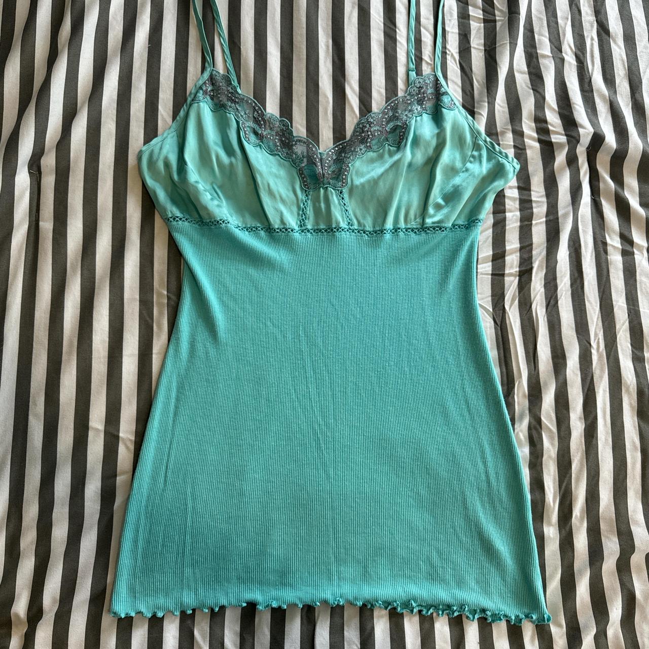 Tiffany blue vintage GUESS top ⭐️ I am obsessed with... Depop
