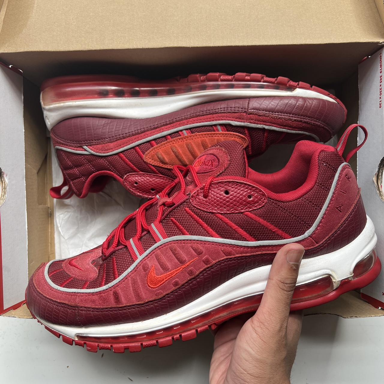 Air max 98 triple red best sale