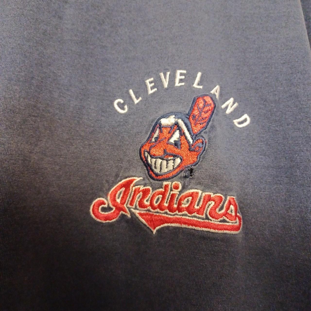 Vintage 90s Cleveland Indians Russell Athletic - Depop