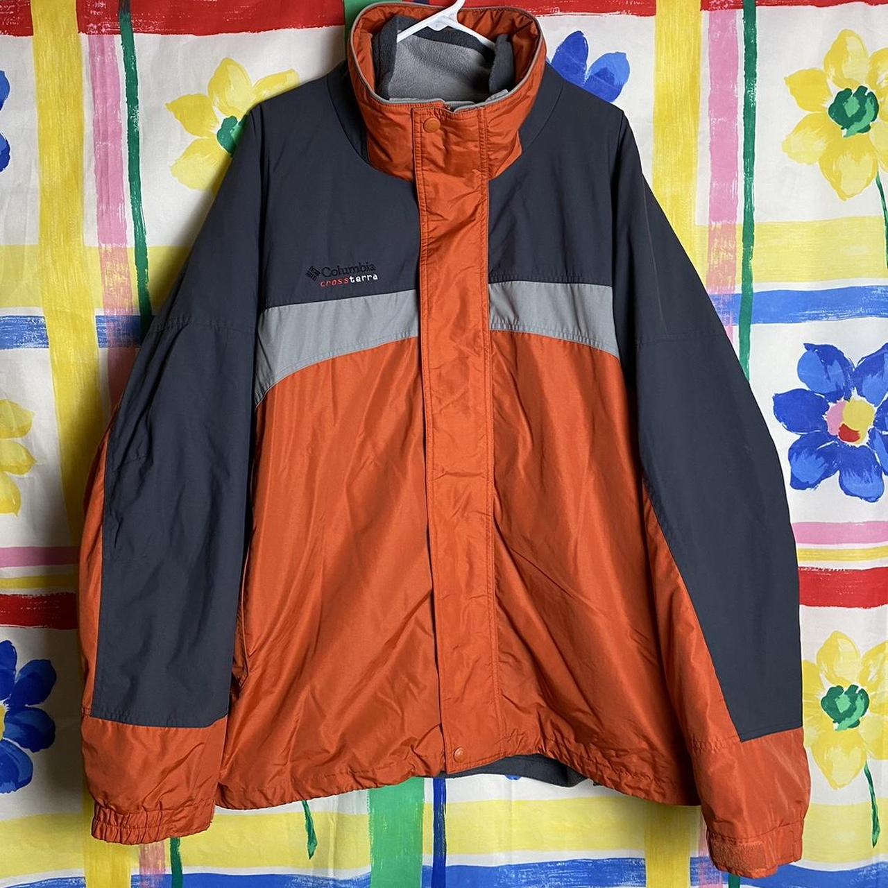 Columbia Sportswear Cross Terra 2 in 1 Orange Grey Depop