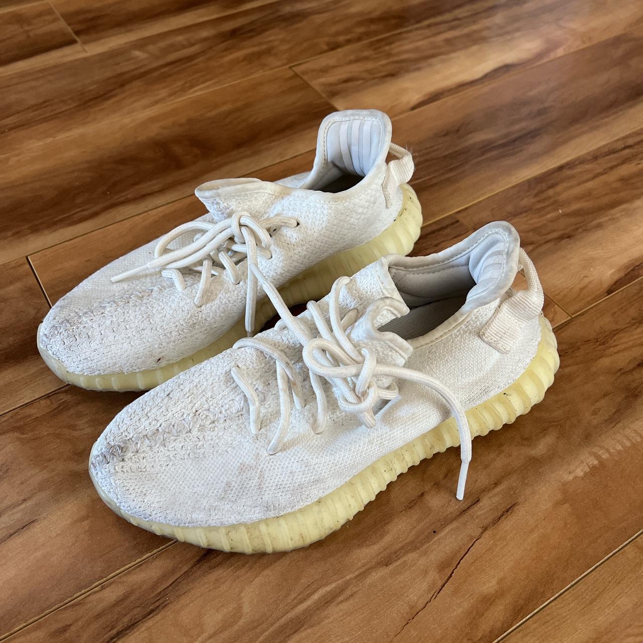 Womens cream hot sale yeezys