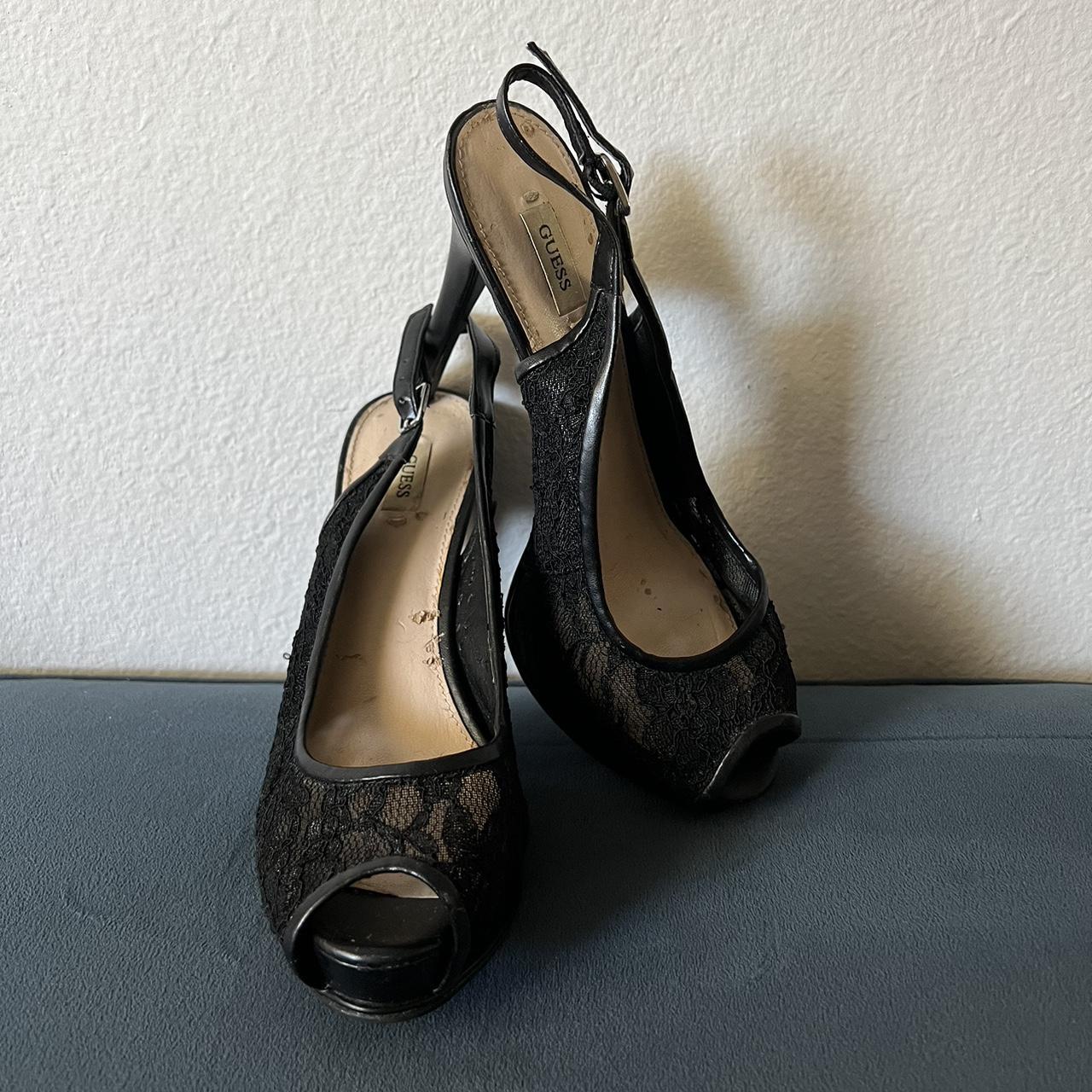 Guess lace hot sale heels