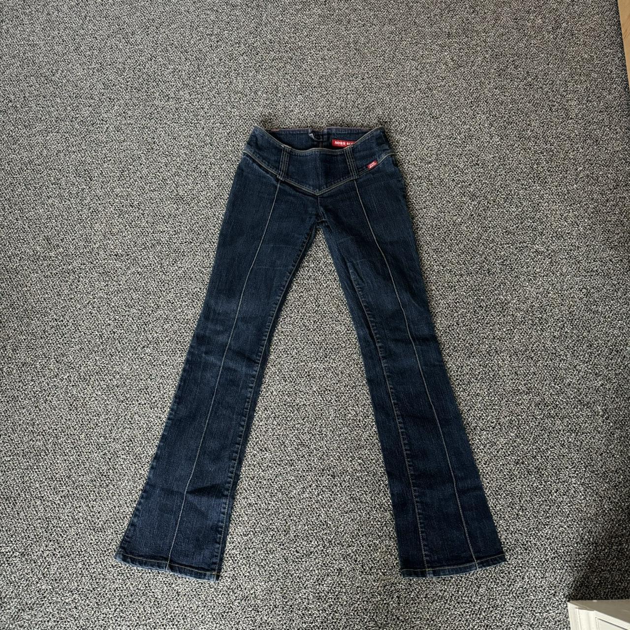 Beautiful vintage YMI flare jeans Waist:34in - Depop