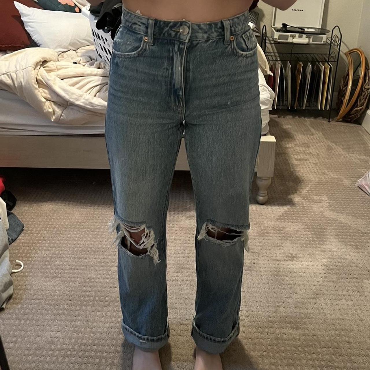 Pacsun Women's Ripped Baggy Jeans