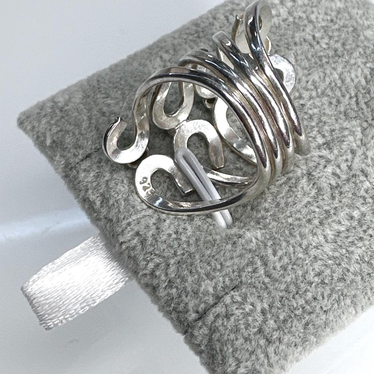 Women's Ring - Silver – Statement Sterling Silver… - image 6