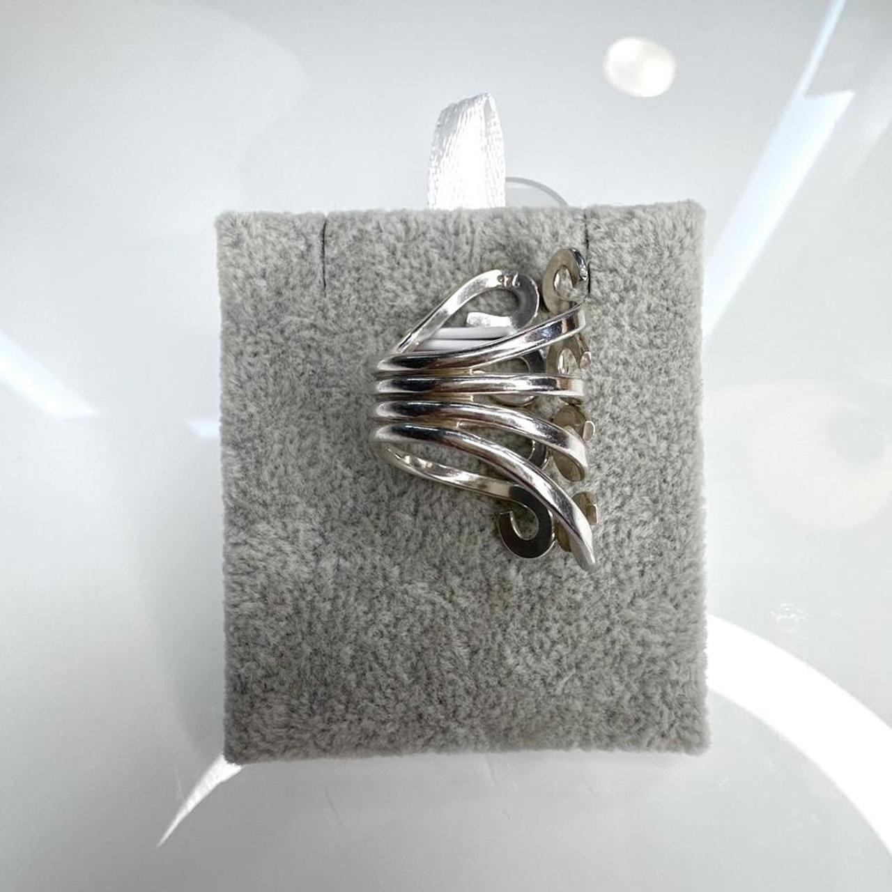 Women's Ring - Silver – Statement Sterling Silver… - image 4