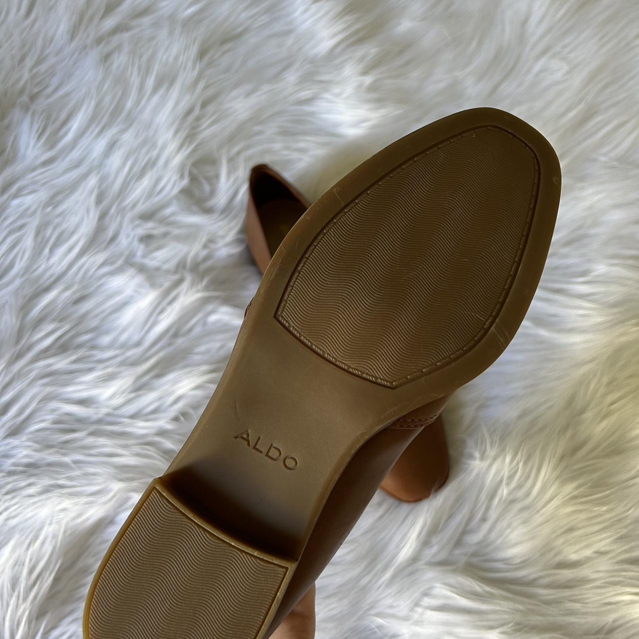 ALDO BROWN LEATHER LOAFERS🤎 Size 7.5M . ALDO. Depop