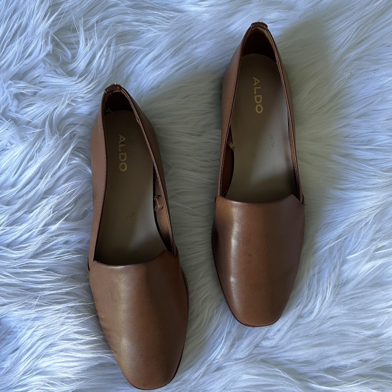 ALDO BROWN LEATHER LOAFERS🤎 Size 7.5M . ALDO. Depop