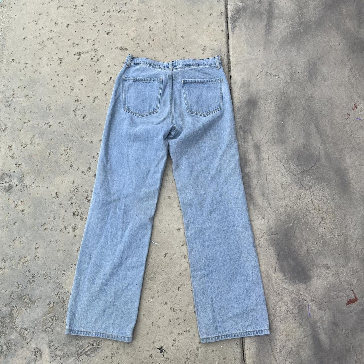 edikted folded baggy jeans! - Depop