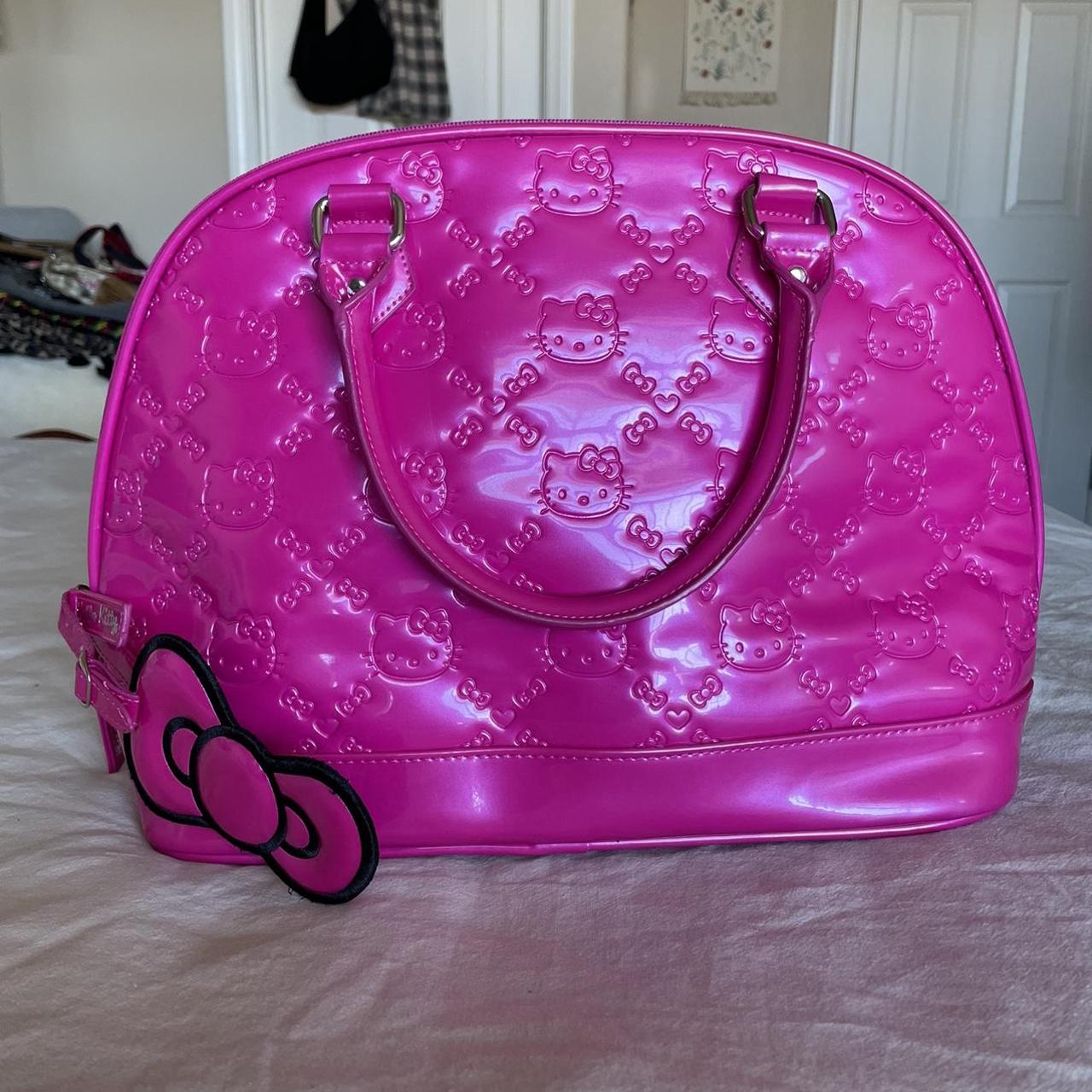 Loungefly, Bags, Loungefly Hello Kitty Embossed Patent Handbag