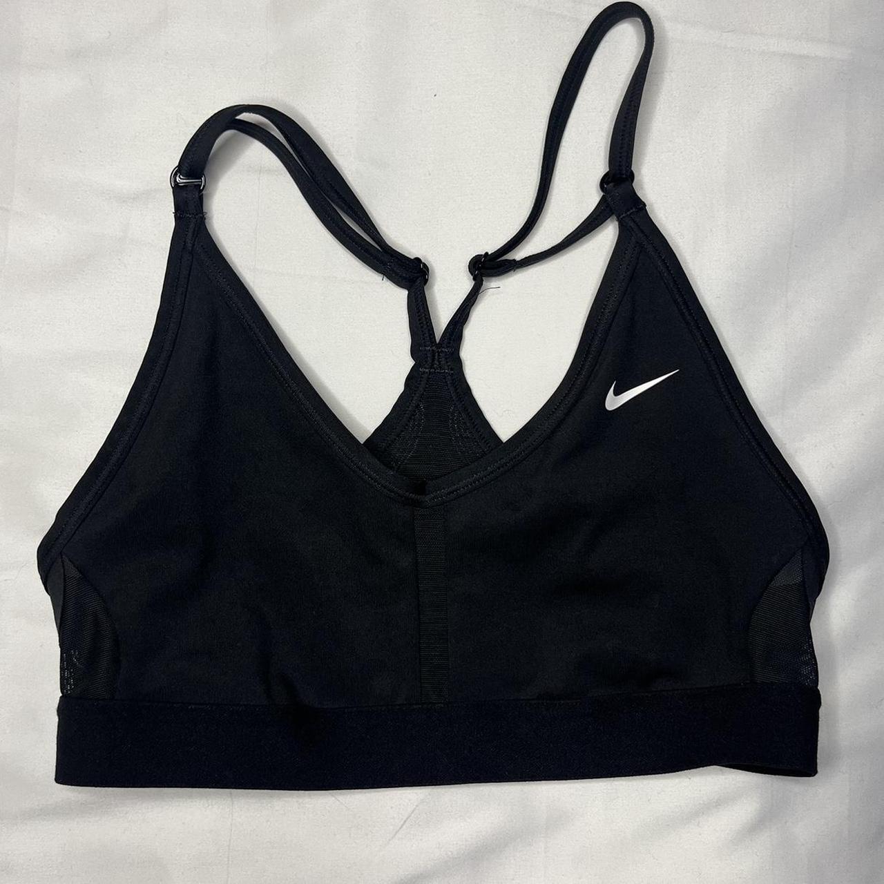 Lilac Nike Sports bra. Size large. Vintage grey tag. - Depop