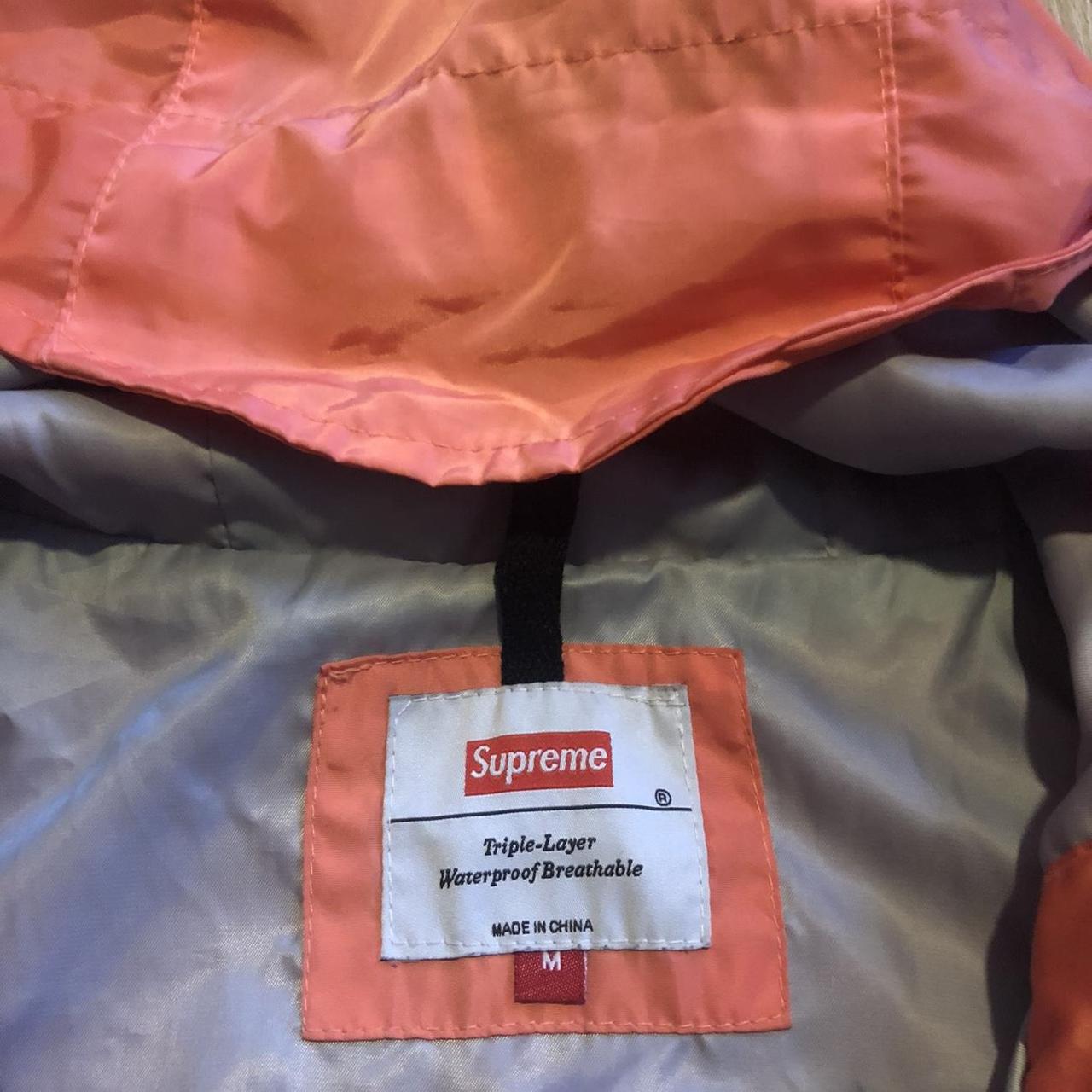 Supreme triple layer on sale waterproof breathable jacket