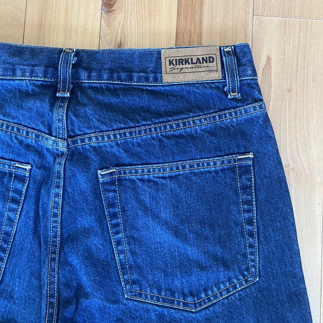 Kirkland relaxed fit denim Dark blue wash Depop