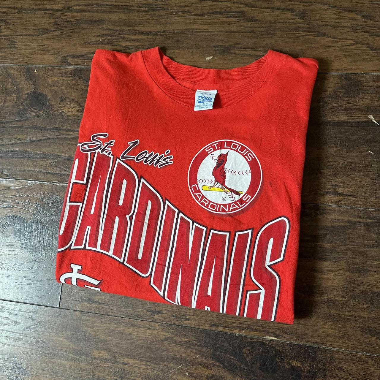1994 St. Louis Cardinals Graphic T-Shirt Size Medium, Salem Sportswear