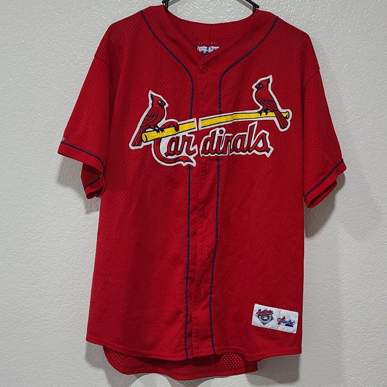 Cardinals MCGWIRE Stitched Majestic Diamond Collection USA 