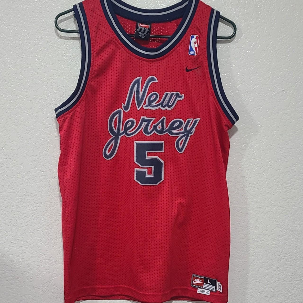 Throwback Nike Jason Kidd New Jersey Nets - Depop