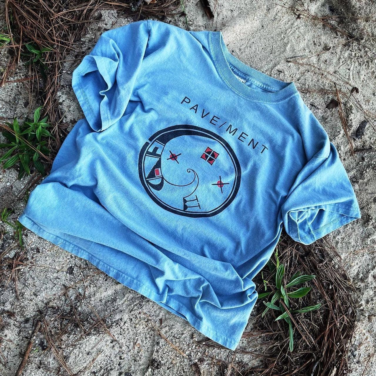 Vintage Y2K Pavement Indie Band Tshirt Size L Depop