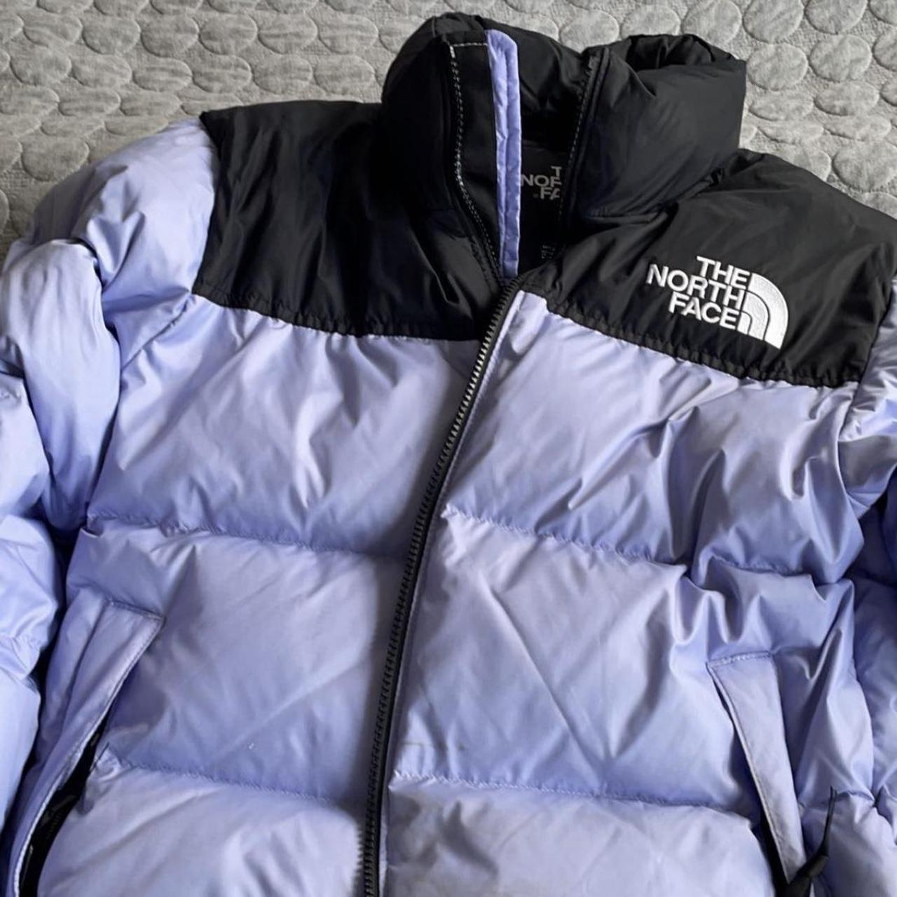 Lilac The North Face 700, authentic, size s can fit... - Depop