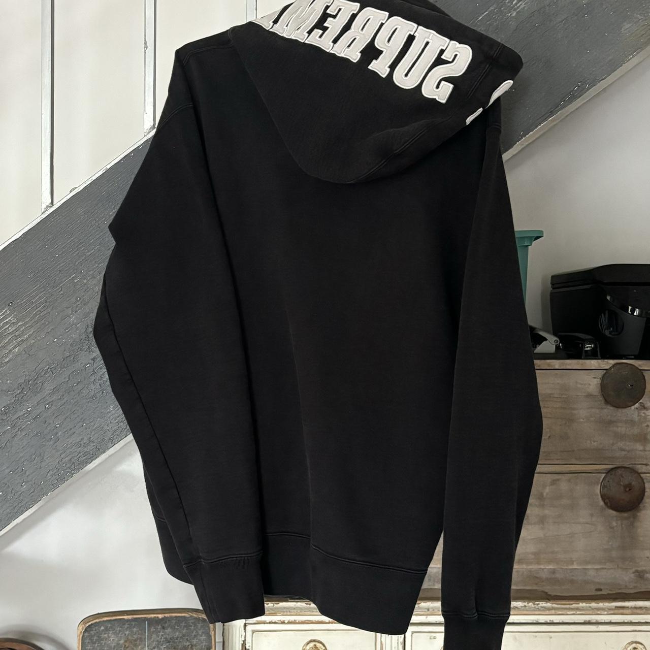 black supreme jordan hoodie