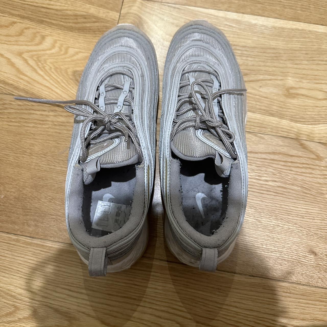 Nike Grey air max 97s Wore twice - just wasn’t for... - Depop