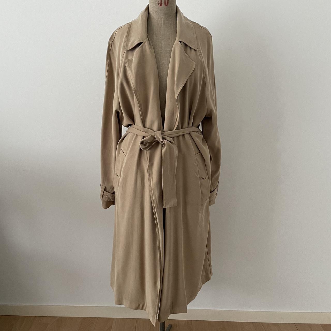 Skinny hot sale trench coat