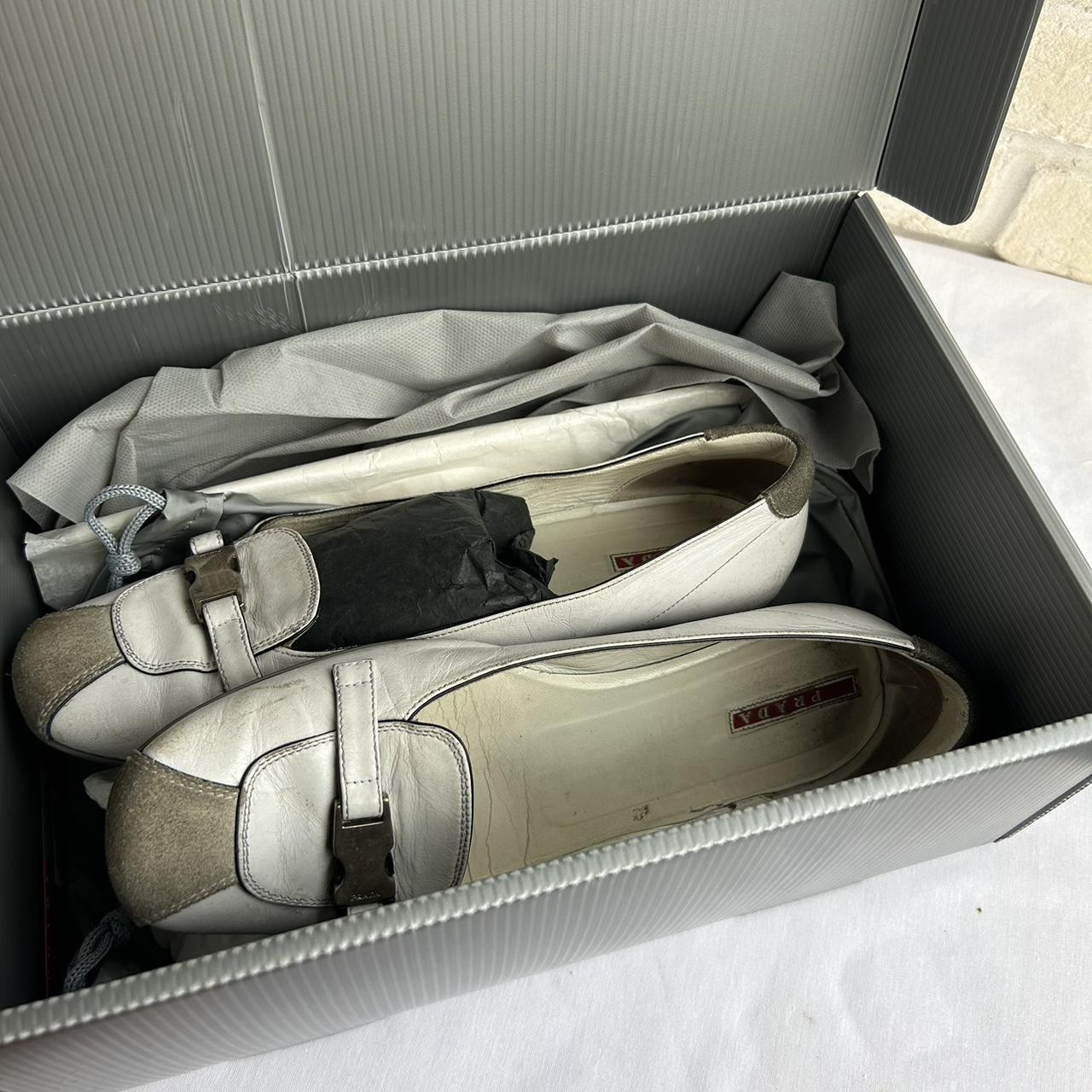 prada 00s ローファー　archive 超希少 PRADA Loafer square toe archive 6 5 プラダ スクエア