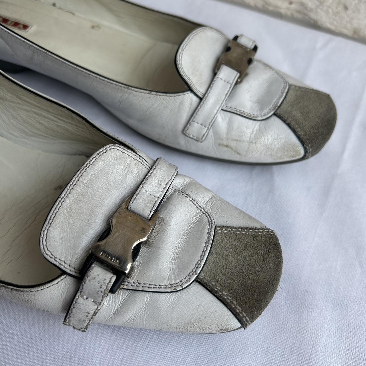 2000s archive vintage Prada Linea Rossa loafers/ | Depop