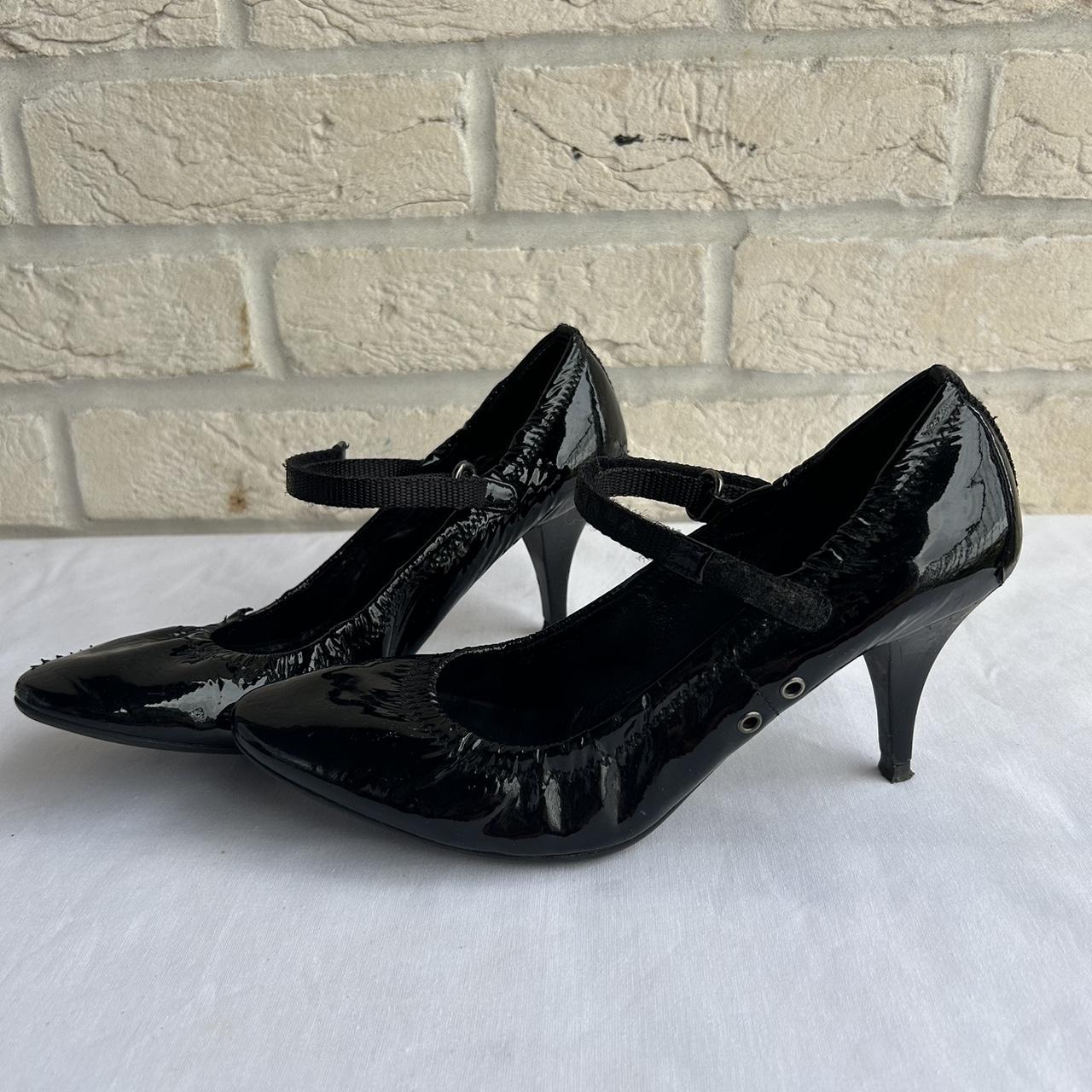 靴 PRADA SPORT Logo ballet shoes BLACK s-l400.jpg