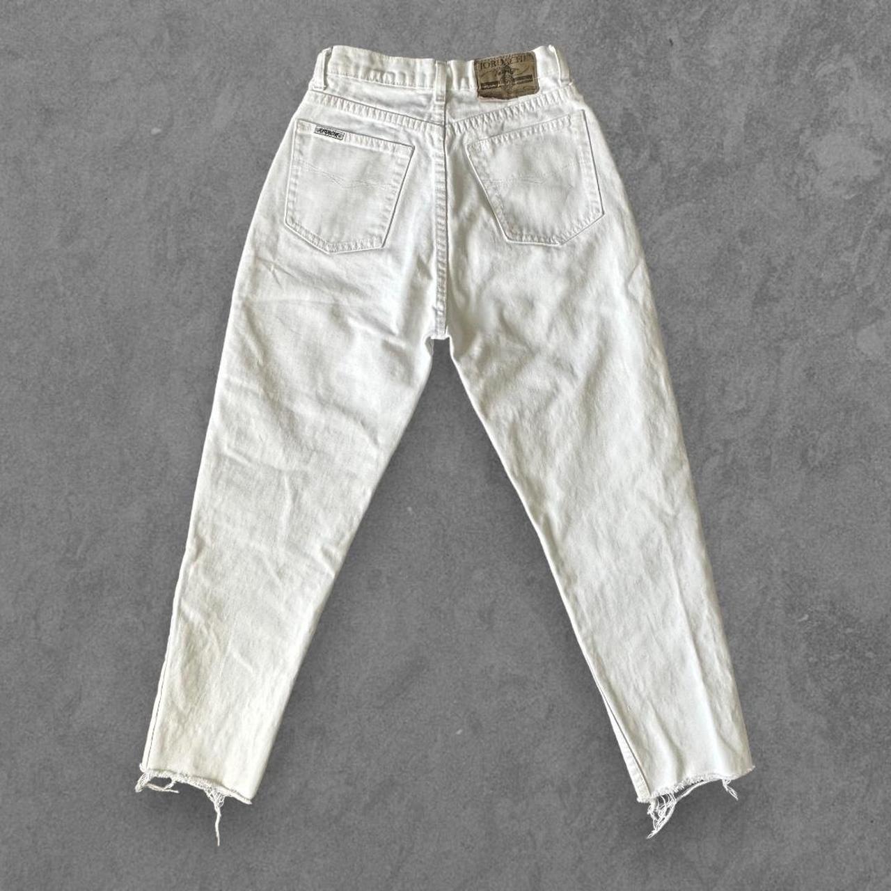Vintage White Jordache Jeans Message me if you Depop
